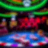 Vibrant gaming interface of 888 Casino Canada