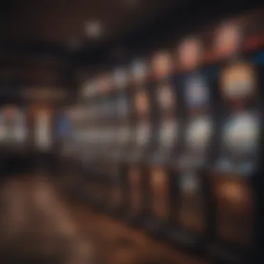 Diverse Selection of Poker Machines Variety of poker machines in a gaming venue