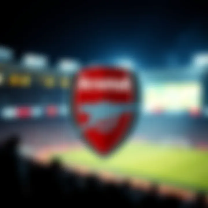 Arsenal Bet logo showcasing its identity