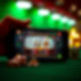 Dynamic Card Game Interface Exciting card game interface on an iPhone