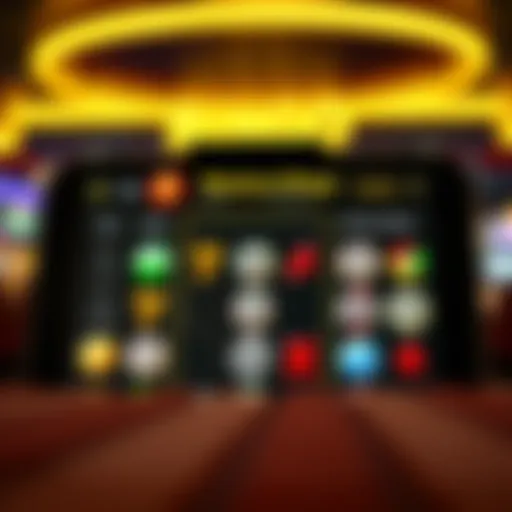 Overview of the Blackout Bingo app interface