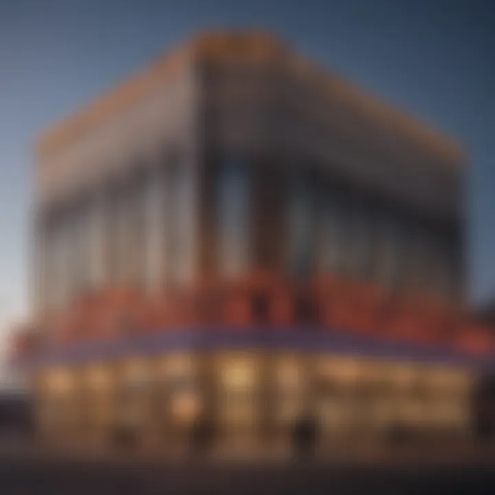 An exterior view of Casino Lincoln in the heart of Nebraska.