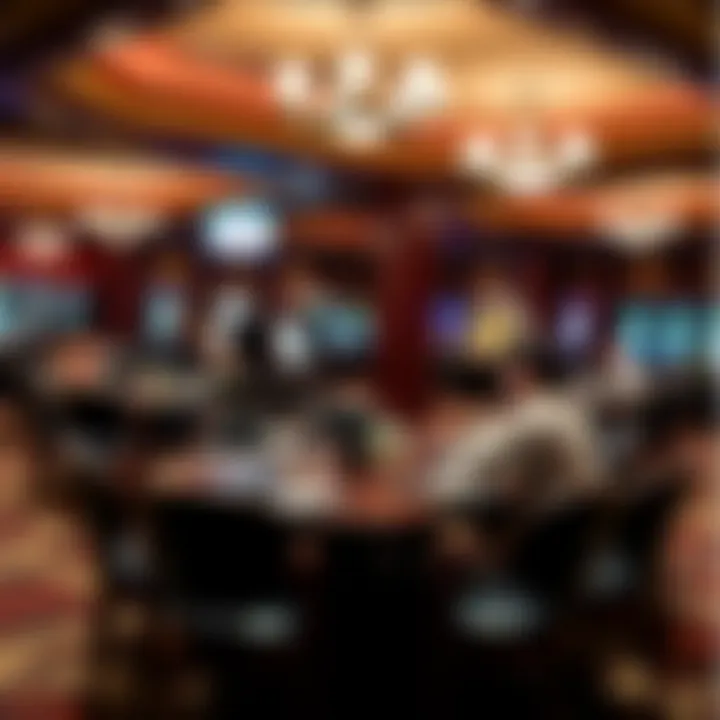 Dining area within Casino Puyallup featuring diverse cuisines