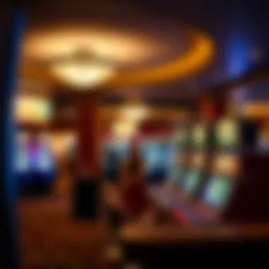 Interior shot of gaming options available at Casino Puyallup