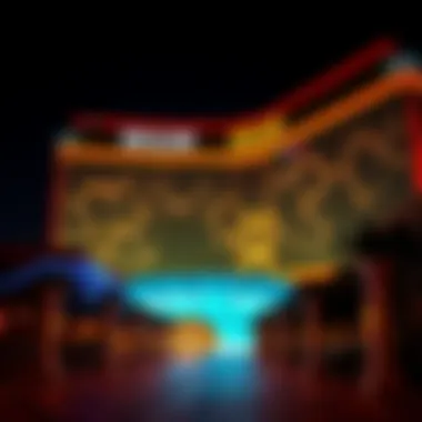 Exterior of a stunning MGM resort