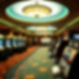 Luxurious gaming floor at Catskill Resorts Casino