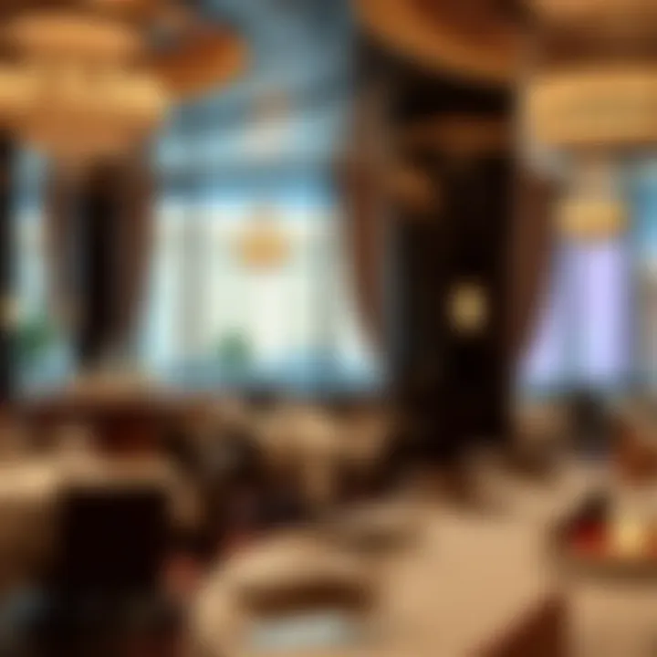 Wynn Las Vegas's luxury dining setting presenting a lavish dining experience.