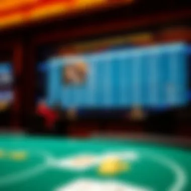 Overview of the poker tournament schedule displayed