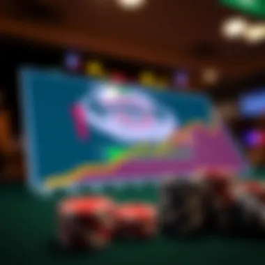 A graph illustrating the growth of online betting in Connecticut