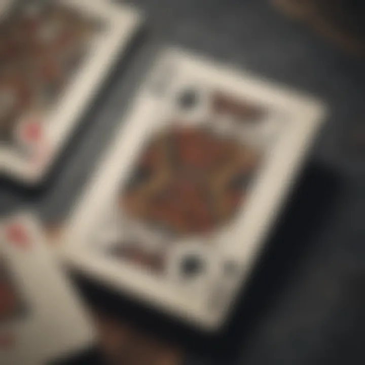 Unique vintage playing card collection