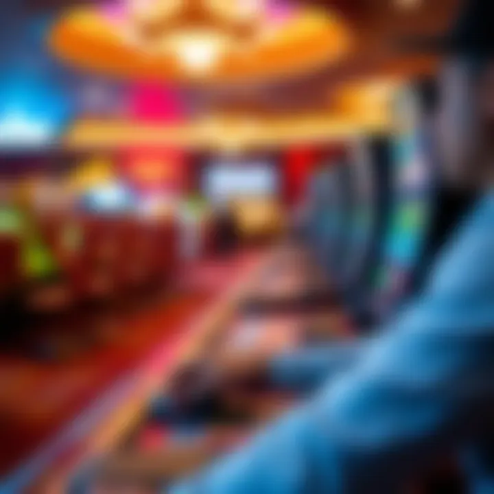 An overview of various online games available at Del Lago