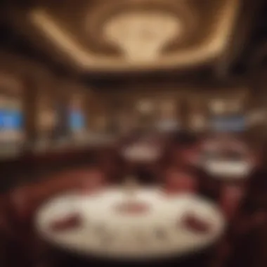 Luxurious dining options available within a Detroit casino