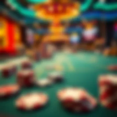 Strategic Gameplay with DoubleU Casino Chips Strategic gameplay utilizing DoubleU Casino chips on a virtual table