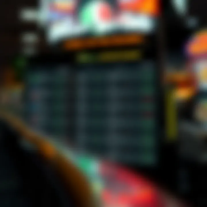 Illustration of betting options available on DraftKings platform