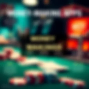 Infographic on Money-Making Apps An infographic illustrating different categories of money-making applications