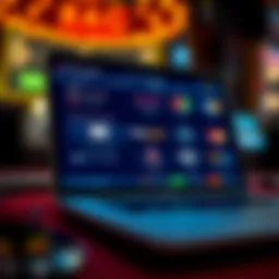 A digital wallet interface showcasing diverse payment options for cashing out in online gaming.