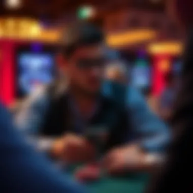 Player strategizing for mobile casino game