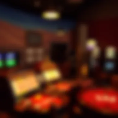 A historical display related to the evolution of gambling in Utah