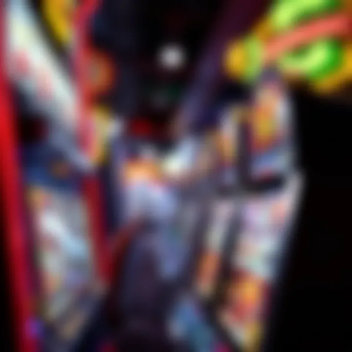 Engaging Slot Machine Gameplay Close-up of a popular slot machine game