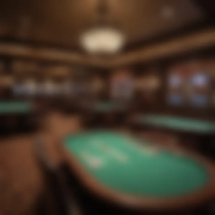 Unique features of Orleans Casino poker room