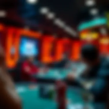 Exploring entry methods for poker events