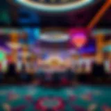 Luxurious ocean resort featuring a vibrant casino atmosphere