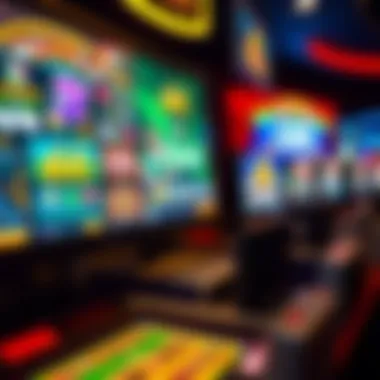An online gaming interface showcasing various party casino games