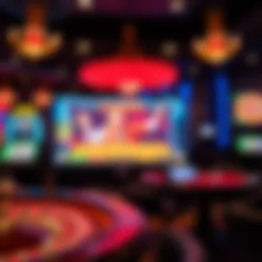 Engaging user interface for live casino platforms