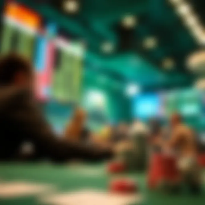 Illustration of strategic sports betting techniques and tips