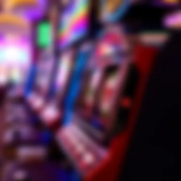 Luxurious slot machine showcasing a lavish casino ambiance