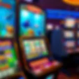 Vibrant slot machine featuring a unique underwater theme