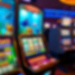 Vibrant slot machine featuring a unique underwater theme