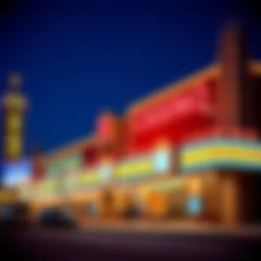 Exterior of a Prominent Casino Exterior of a prominent casino in Saint Ignace