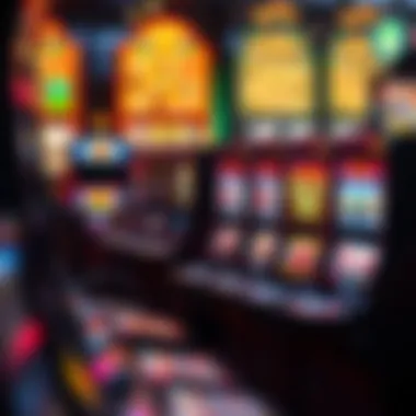 Diverse Penny Slot Machines Illustration showcasing various penny slot machines
