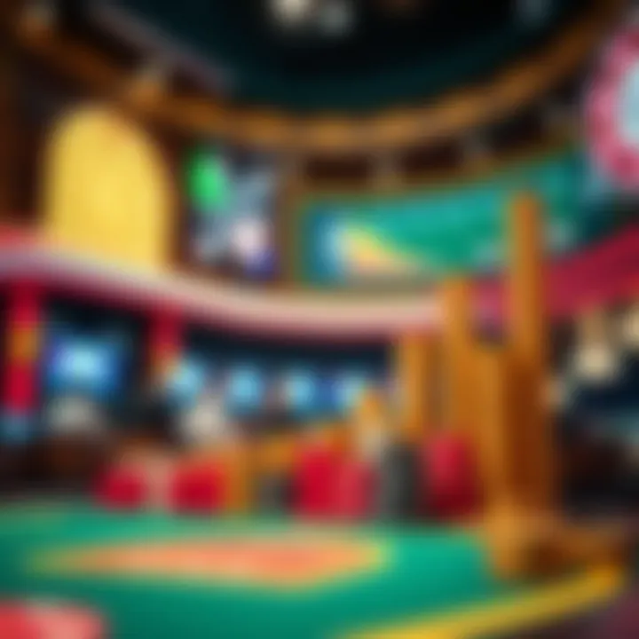 Economic impact illustration depicting growth in the casino industry