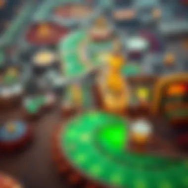 Aerial View of Wisconsin's Largest Casino Aerial view of the largest casino in Wisconsin showcasing its expansive layout