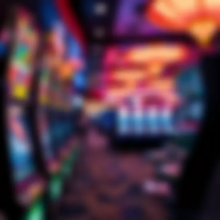 Vibrant Gaming Floor at Wisconsin's Largest Casino Interior view highlighting the vibrant gaming floor with various slot machines