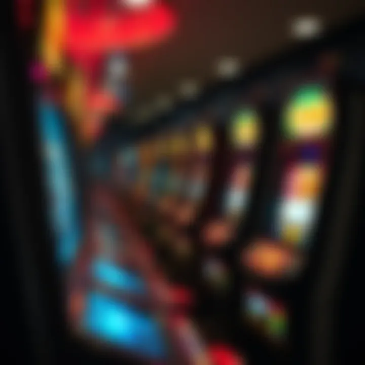 Economic Contributions of Truck Stop Slot Machines Illustration depicting the economic impact of truck stop slot machines