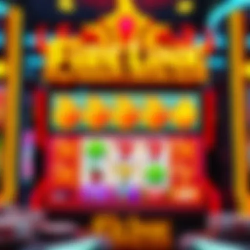 Vibrant Aesthetics of Fire Link Slots Intricate design of Fire Link slots showcasing vibrant graphics