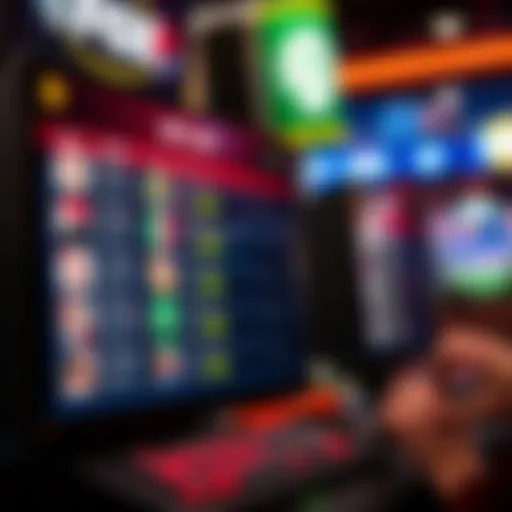 User interface of Fox Sportsbook showing various betting options