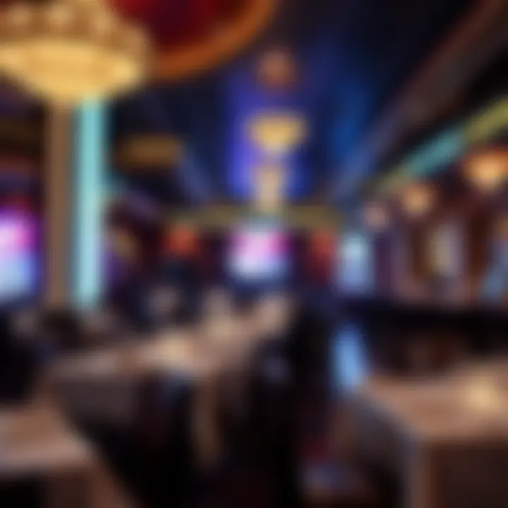 Gourmet Dining at Fremont Casino An elegant dining area featuring a gourmet restaurant