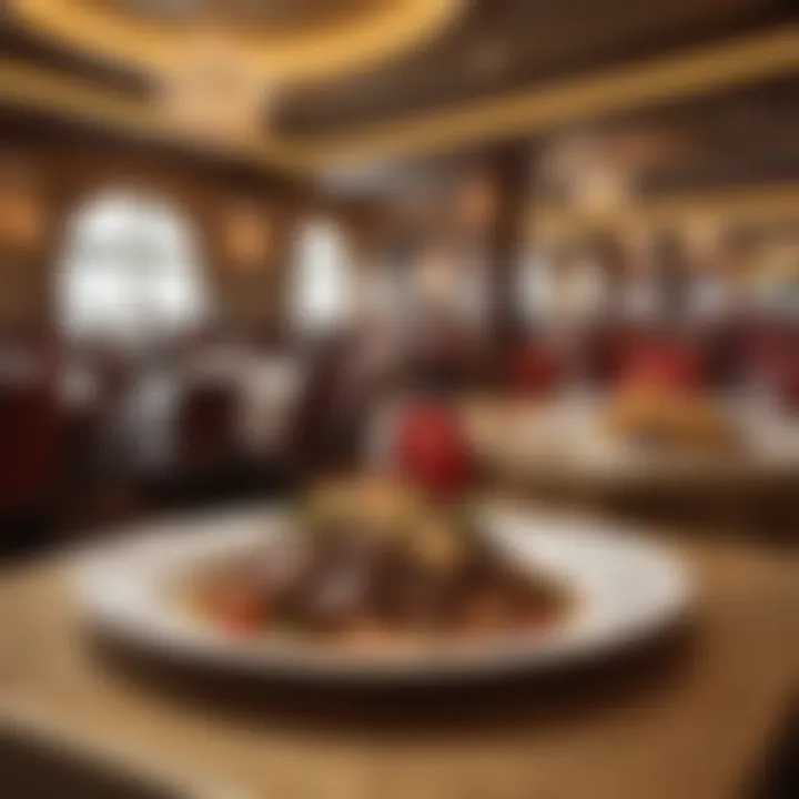 Fine dining restaurant within the Golden Nugget featuring gourmet dishes