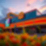 Exterior view of Golden Nugget Michigan showcasing its vibrant atmosphere