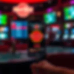 User interface of the Hard Rock Sportsbook App