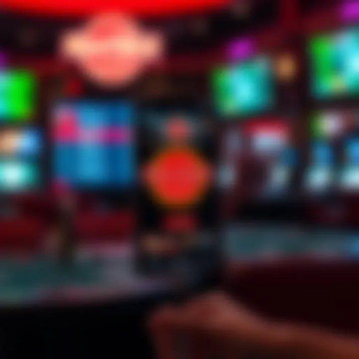 User interface of the Hard Rock Sportsbook App