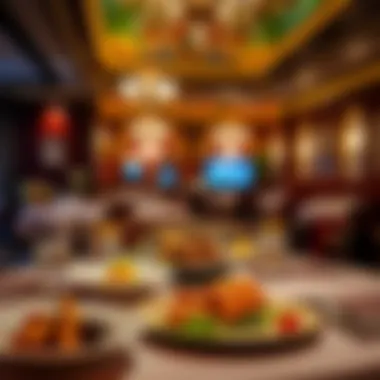 A beautifully arranged dining table showcasing gourmet dishes