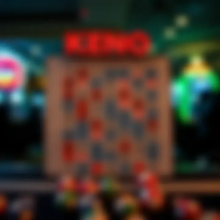 Historical Keno winning numbers chart