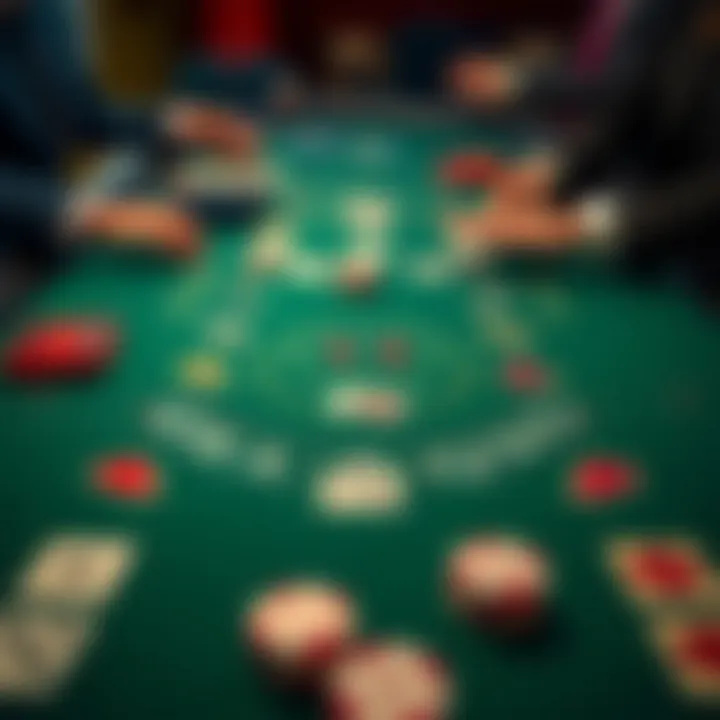 Strategic Betting Patterns in Blackjack A strategic layout of blackjack betting patterns