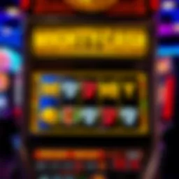 Vivid representation of Mighty Cash slot machine interface