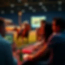 Virtual horse racing event